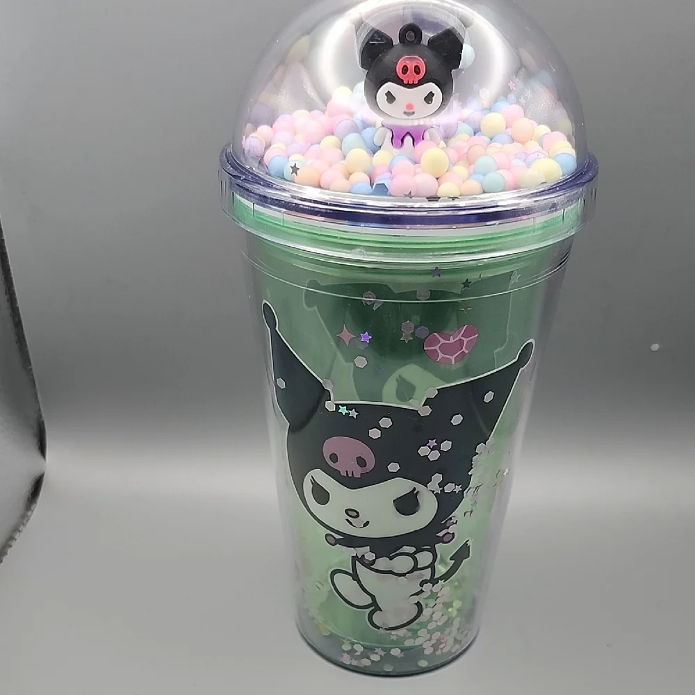 Kuromi Tumbler with Dome Lid